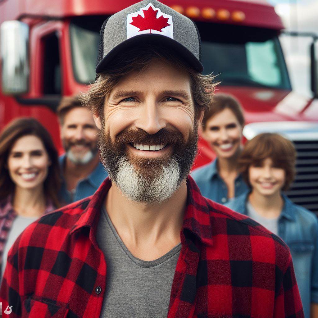 Balancing Family Life as a Canadian Trucker