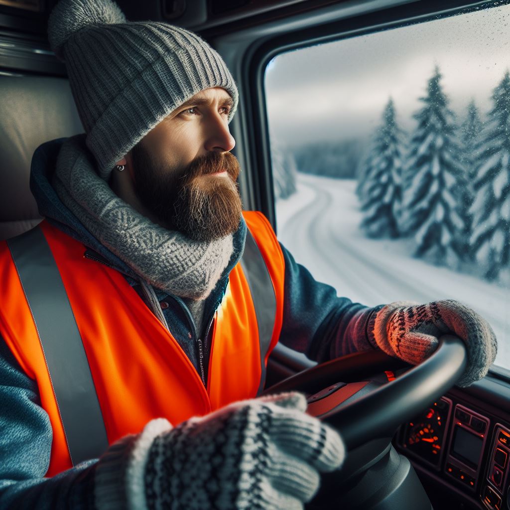 Trucking in Winter: Canadian Drivers' Challenges