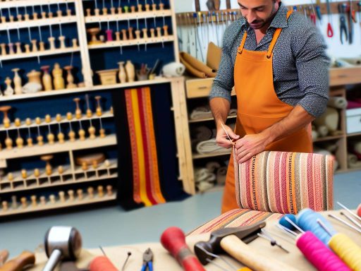 A Day in the Life of a Skilled Upholsterer