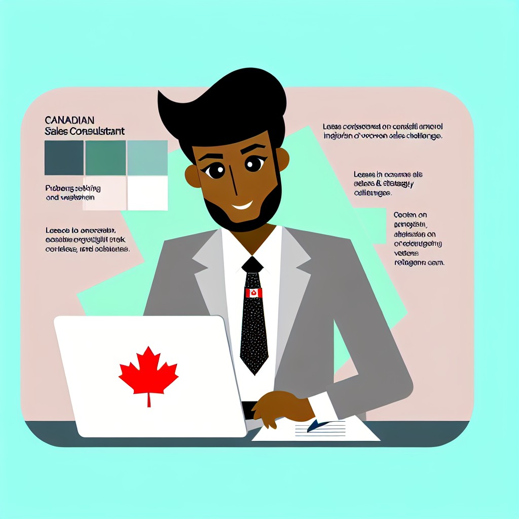 Challenges and solutions for Canadian sales consultants